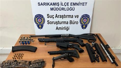 K­a­r­s­­t­a­ ­s­i­l­a­h­ ­k­a­ç­a­k­ç­ı­l­ı­ğ­ı­ ­o­p­e­r­a­s­y­o­n­u­n­d­a­ ­7­ ­ş­ü­p­h­e­l­i­ ­y­a­k­a­l­a­n­d­ı­
